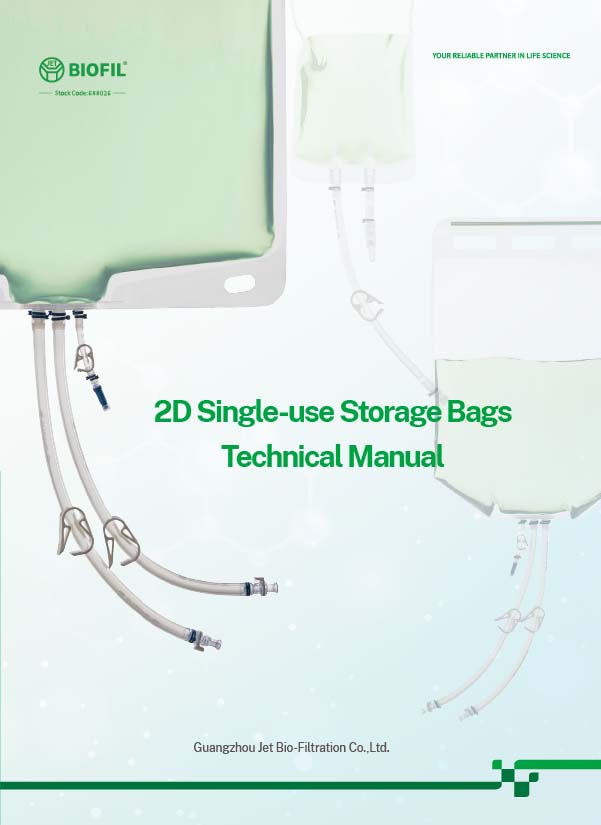2D Single-Use Storage Bags Technical Manual