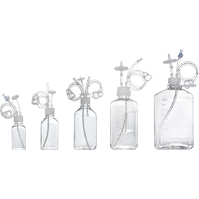 Closed System for Media Bottles